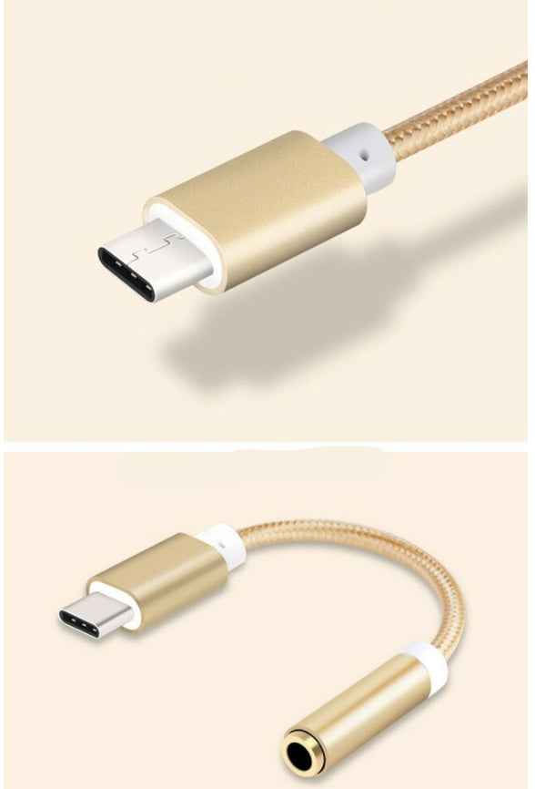 Przejściówka USB-C do gniazda słuchawkowego jack 3,5 mm