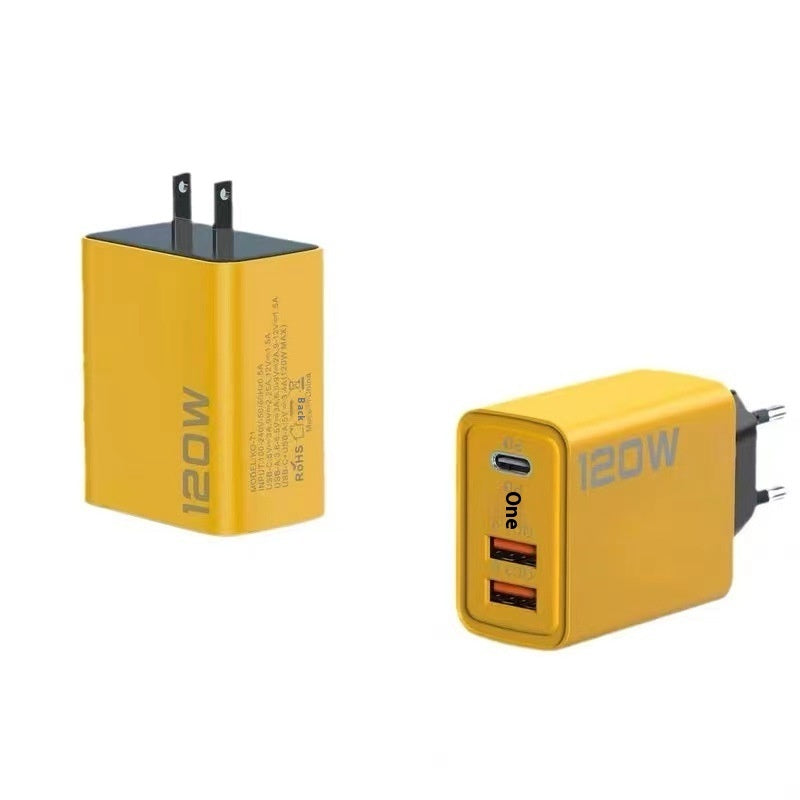 Ładowarka wieloportowa do szybkiego ładowania smartfonów 120 W