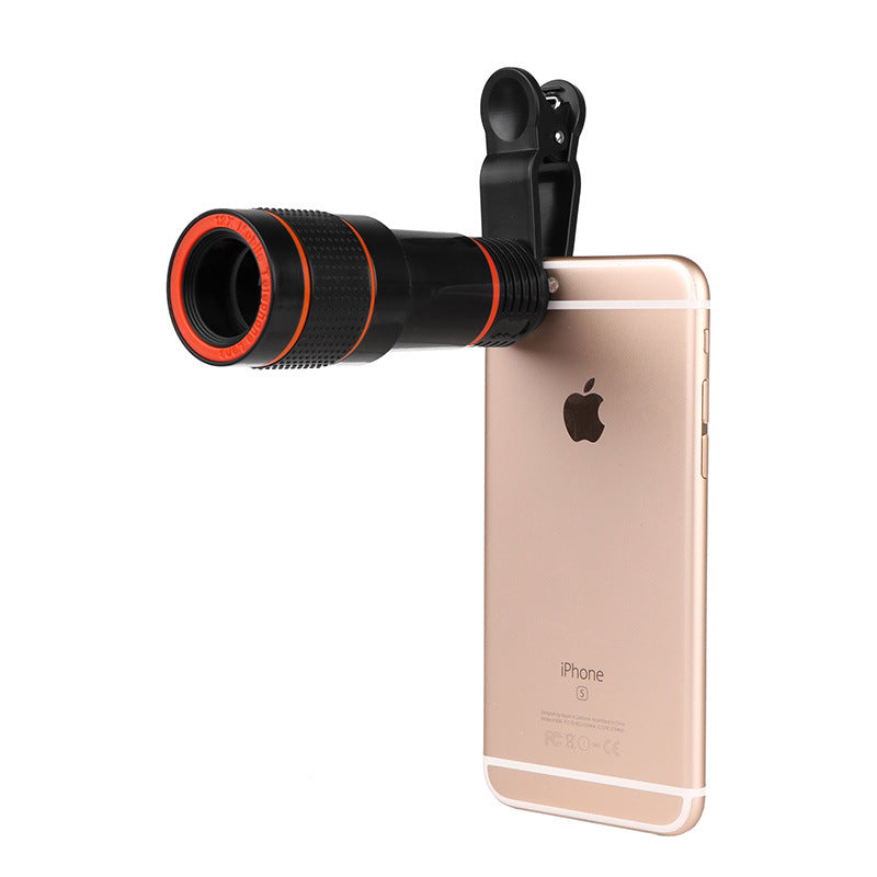Teleskopowy obiektyw do telefonu komórkowego Zoom Clip-On do telefonu Galaxy S3 S4 S5 S6 S7 Edge