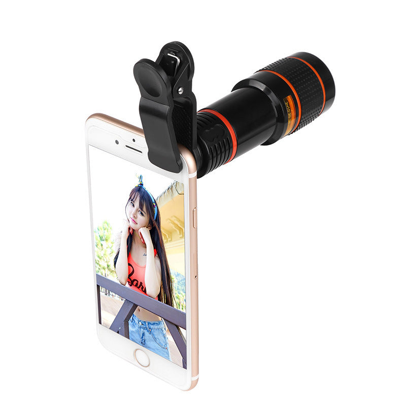 Teleskopowy obiektyw do telefonu komórkowego Zoom Clip-On do telefonu Galaxy S3 S4 S5 S6 S7 Edge