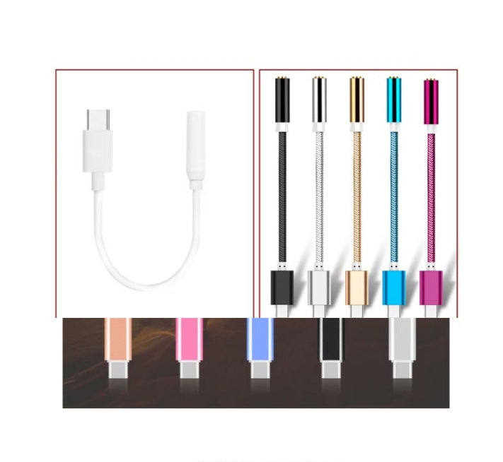 Przejściówka USB-C do gniazda słuchawkowego jack 3,5 mm