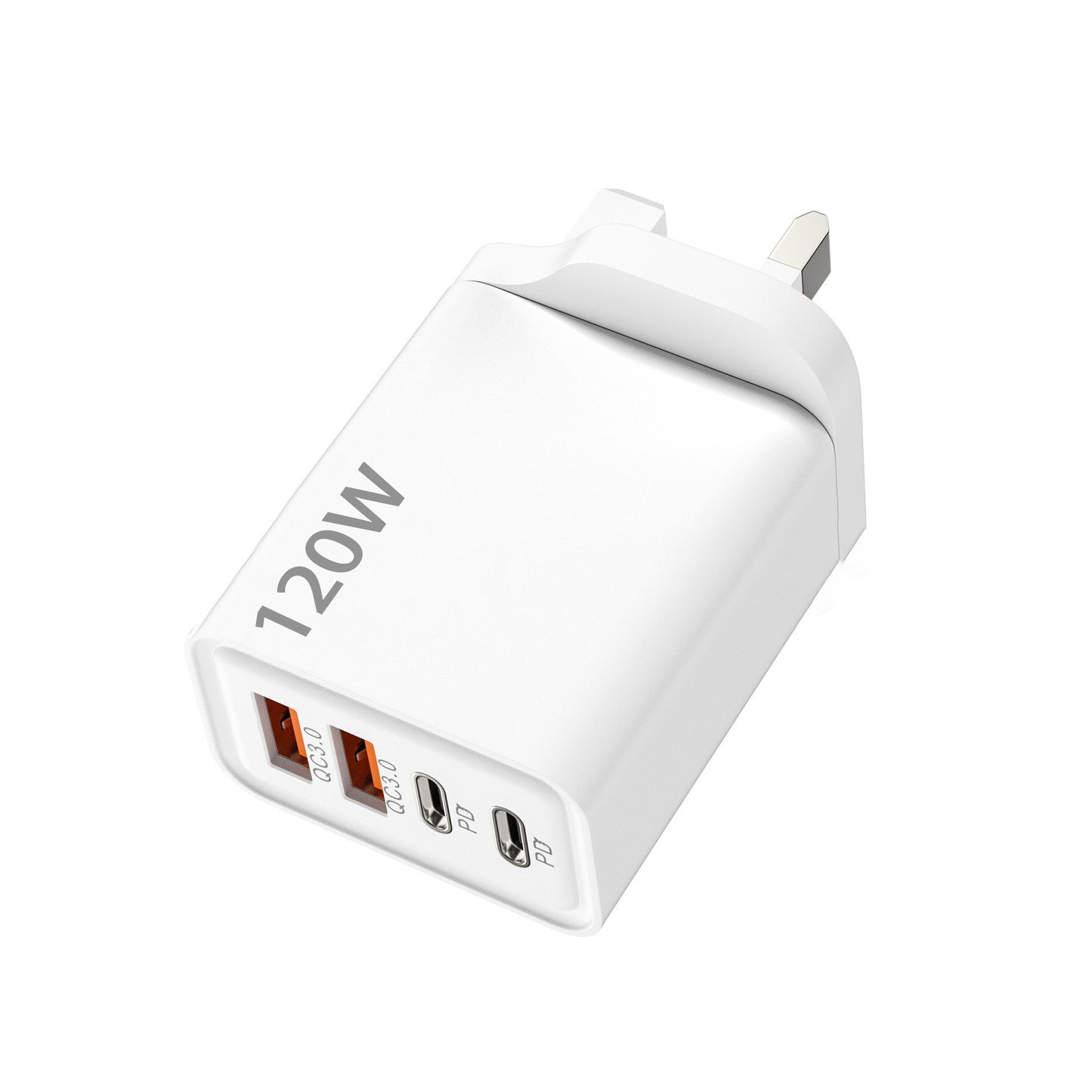 Ładowarka wieloportowa do szybkiego ładowania smartfonów 120 W