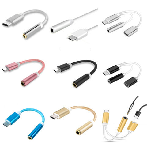 Przejściówka USB-C do gniazda słuchawkowego jack 3,5 mm