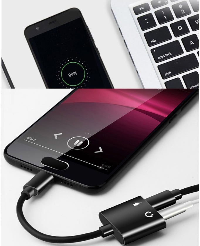 Przejściówka USB-C do gniazda słuchawkowego jack 3,5 mm