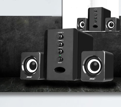 Głośniki komputerowe D-202 Połączenie odtwarzacza muzyki Subwoofera i skrzynki dźwiękowej Smartfony Stereo