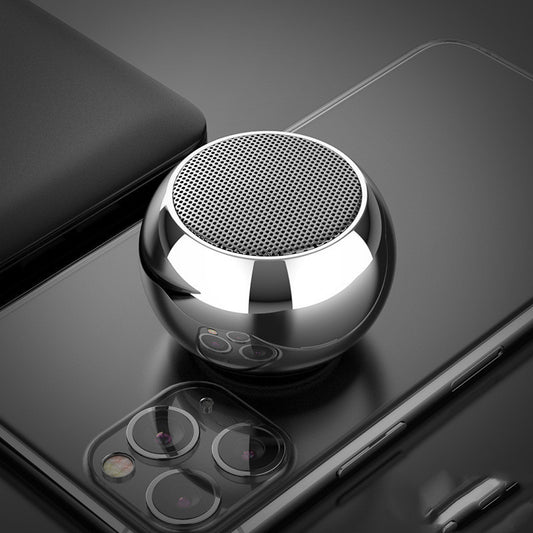 Kolorowe głośniki bezprzewodowe M3 3D Mini galwanizowane, okrągłe, stalowe, armatnie, głośnik Bluetooth, obsługa radia, dysk U, subwoofer