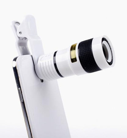 Teleskopowy obiektyw do telefonu komórkowego Zoom Clip-On do telefonu Galaxy S3 S4 S5 S6 S7 Edge