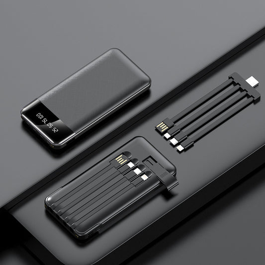 Miniaturowy powerbank o dużej pojemności 20000 mAh