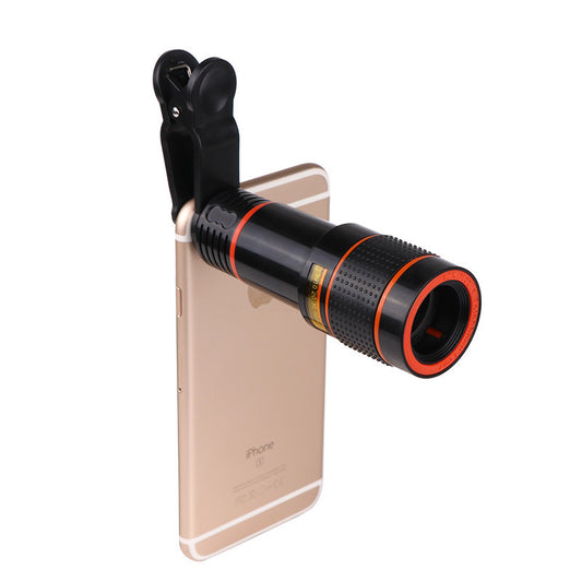 Teleskopowy obiektyw do telefonu komórkowego Zoom Clip-On do telefonu Galaxy S3 S4 S5 S6 S7 Edge