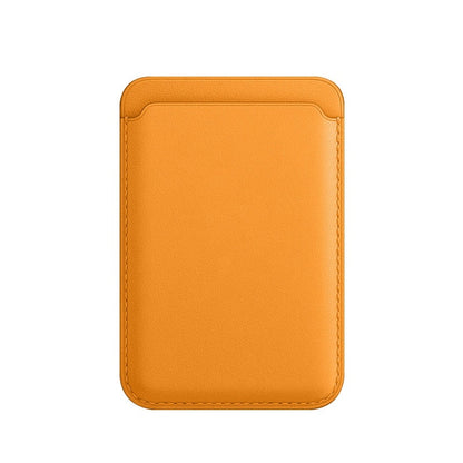 Etui na karty Magsafe z magnetycznym, luksusowym skórzanym portfelem do telefonu 14 Pro Max 13 12 z uchwytem na telefon i osłoną na akcesoria