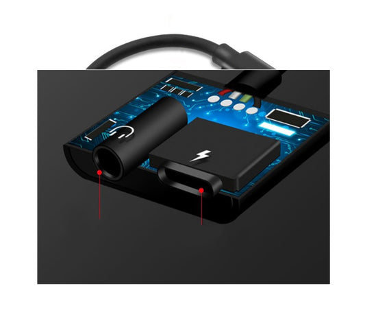 Przejściówka USB-C do gniazda słuchawkowego jack 3,5 mm